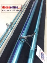 Cần câu lục 3 khúc shimano surf leader 4.25BXT xanh ngọc, hàng china