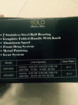 Máy câu cá YOLO UFD5000 METAL, máy câu lancer Yolo